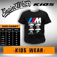 Bmw children's t-shirt M3 E30 E36 E46 E90 bimmer evo car t-shirt