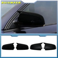 Carbon Look and Bright Black Rearview Mirror Case Side Mirror Shell For Audi A3 S3 8P 05-08 A4 S4 B6