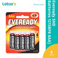 Eveready Super Heavy Duty AA Battery - 8pcs 1215BP8