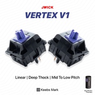 Vertex V1 / V One Jwick Linear Switch Mechanical Keyboard