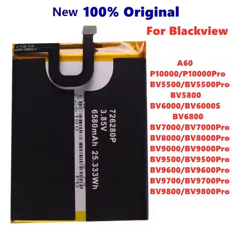 100% Original For Blackview BV6000 BV6800 BV5800 BV7000 BV8000 BV9000 BV9500 BV9600 BV9700 BV9800 P1