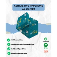 HVS Paper One A4 75 GSM 1 Box (5 Reams) / Paper One A4 75 Gr