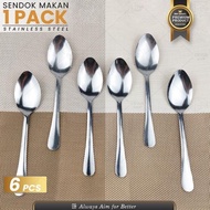 6PCS Standard Tablespoons Stainless SteelPOLOS