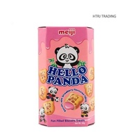 Meiji Hello Panda Biscuits Strawberry 50g