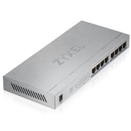 ZyXEL 8-Port GbE Unmanaged PoE Switch (GS1008HP)