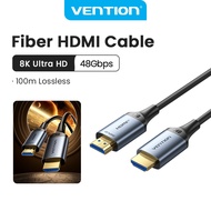 Vention 8K Fiber Optic HDMI 2.1 Cable 48Gbps A-Male to A-Male Supports Dynamic HDR/12-Bit Color Dept