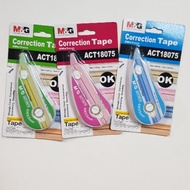 M&G CORRECTION TAPE 6mm x 5mm 1 package 3pcs