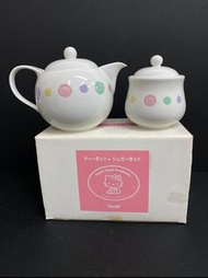 Sanrio Hello Kitty My Melody PomPomPurin 布丁 布甸狗1999年茶壺/糖罌 ((請參閱貨品描述欄))
