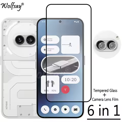 Full Cover Tempered Glass For Nothing Phone 2a Screen Protector Nothing Phone 2a Phone2a Camera Glas
