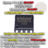 Ic Eprom Firmware TV SHARP LC29LE440M / LC-29LE440M