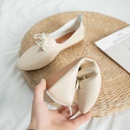 kasut wanita Women's Flat Shoes kasut perempuan Soft Soled Pointed Flat Shoes-Princess Shoes