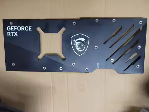 The Backplate for MSI RTX4080 RTX4090 RTX4070 RTX4070ti TRIO Graphics Video Card