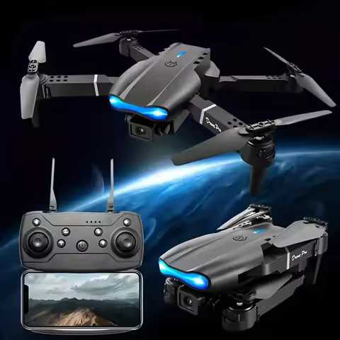 Professional HD E99Pro Drone 4k Dual WIFI fpv Quadcopter Aircraft with Obstacle Avoidance for Aerial