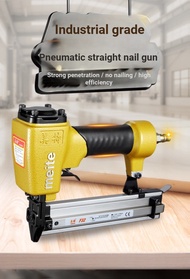 Mete Pneumatic Nail Gun 30 Straight Nail Gun F32 Decoration Nail Gun Woodworking Dedicated Air Nail 