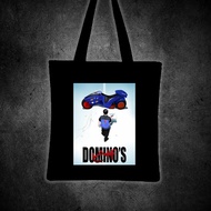 DOMINOS RIDER Printed tote bag canvas