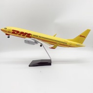 Steel Aircraft Model Size 1:160 DHL Boeing B737 (DHL B737)