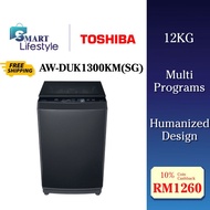 [FREE SHIPPING] Toshiba Inverter Washing Machine (12KG) AW-DUK1300KM(SG) / AW-DUM1300KM(MK)