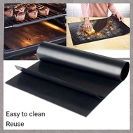 [U L Z R] 40cm X 50cm Reusable Non-Stick BBQ Grill Mat Barbecue Baking Liners Microwave Oven Tool