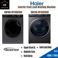 Haier 10KG / 12KG Inverter Front Load Washing Machine HW100-BP14959S6 | HW120-BP14959S8