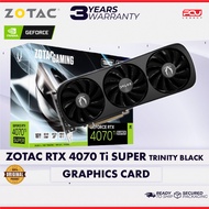 ZOTAC GAMING GEFORCE RTX 4070 TI SUPER TRINITY BLACK EDITION 16GB GDDR6X VGA CARD