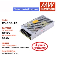 MEAN WELL RS-150-24 RS-150-12  RS-150-5 DC24V 12V 5V Meanwell Switching Power Supply DC power