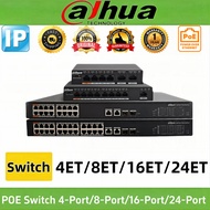 Dahua POE Switch 4-Port/8-Port/16-Port/24-Port PoE Switch 10/100/1000Mbps Fast Ethernet Switch