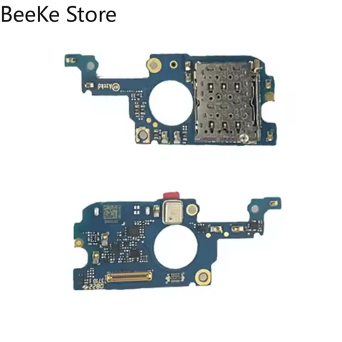Origina For Asus Zenfone 8 9 10 SIM Card Reader Socket Tray Slot Flex Cable MIC Microphone Small Boa