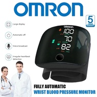 Omron Rechargeable Wrist Blood Pressure Monitor with LED Touch Screen Automatic BP Checker Voice Fun