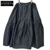 Cecilie Bahnsen SS21.04-0020 ROSEMARY SKIRT กระโปรง Rosemary สีดำ UK10 [มือสอง]