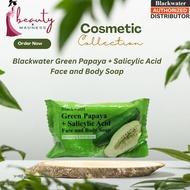 Blackwater Green Papaya + Salicylic Acid Face and Body Soap