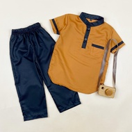 Set Koko Zafar - Setelan Baju Koko Anak 2-10T Pineapple Kids