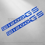 R1200GS Letter Sticker, R1200GS Motorcycle Fuel Tank Decoration Reflective Sticker