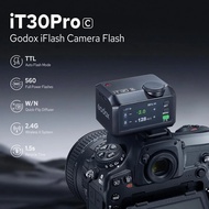 Fine craftsmanship Godox IT30 Pro Camera Flash 2.4G Wireless Pocket Flash Light with TTL HSS for Son