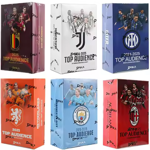 2025-2026 Daka Messi Mbappe Yamal Football Collection Card Real Madrid Barcelona Manchester Juventus