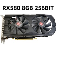 RX580 8GB 2048SP HD Desktop Computer Game Graphics Card Eating Chicken Game Graphics Card Installati