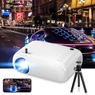 WiFi Projector Portable 1080P HD 5000 Lumens Bluetooth 5G Sync Compatible with Android Phones/iPhone