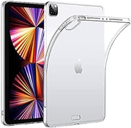 iPad Case iPad Pro 2021 iPad Air 4 2020 Case/iPad Mini 6 iPad 8 7 6 5 4 3 2 / All iPad Models Transparent Soft Cover (iPad Pro 12.9 2020/2021)