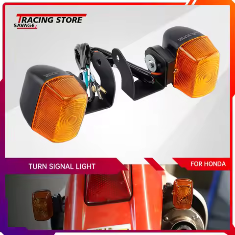 XR Front Rear Turn Signal Light For HONDA XR600R 1990-2000 XR400R XR250R 96-04 Motorcycle Indicator 