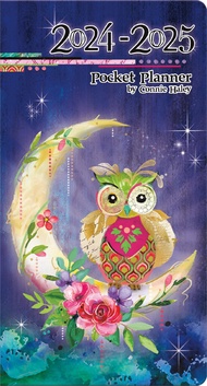 2024-2025 Owls by Connie Haley Pocket Planner