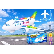 AIRBUS A380 MODEL TOY PLANE WITH LIGHTS AND MUSIC