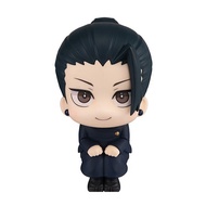 PRETTYG 10cm Jujutsu Kaisen Anime Figure Look Up Q Version Satoru Gojo/Geto Suguru Action Figure Fus
