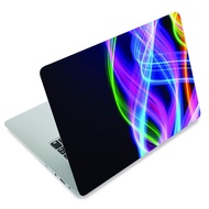 Colorful Curves Fashion Netbook Laptop Skin Sticker Reusable Protector Cover Case for 11.6-15.6 Inch
