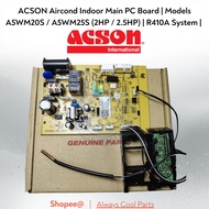 ACSON Aircond Indoor Main PC Board | Models A5WM20S / A5WM25S (2HP / 2.5HP)(R410A System)