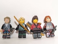LEGO Ninjago 旋風忍者 人仔 4件