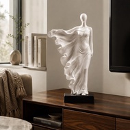 Abstract Woman Figurine Modern Minimalist Woman Sculpture Abstract Figure Statue Gift Idea Home Deco