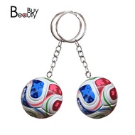 2PCS Soccer Keychain  2026 Soccer Ball Keychain and Football Keychain Soccer Accessories for Men Soc