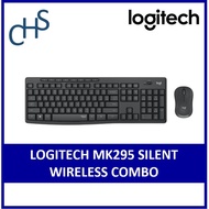 Logitech MK295 Silent Wireless Combo Comfort Compact Mouse Full Size Keyboard Win Chrome 2 Yrs Warra