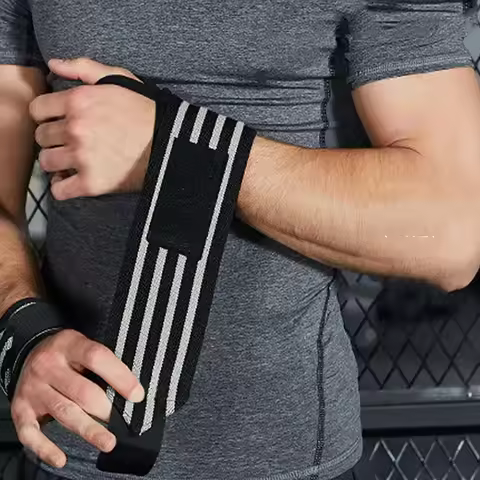1 PC Wrist and Weightlifting Dumbbell Training with Thickened Straps Outdoor Sports and Fitness Prot