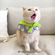 【恰氏手作】巴斯光年撞色兩件式寵物水手領巾 貓領巾 狗領巾