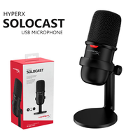 HyperX SoloCast USB Microphone ไมค์โครโฟน ไมค์คอนเดนเซอร์สำหรับสตรีมเมอร์